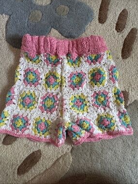 The new society kids 3T crocheted shorts